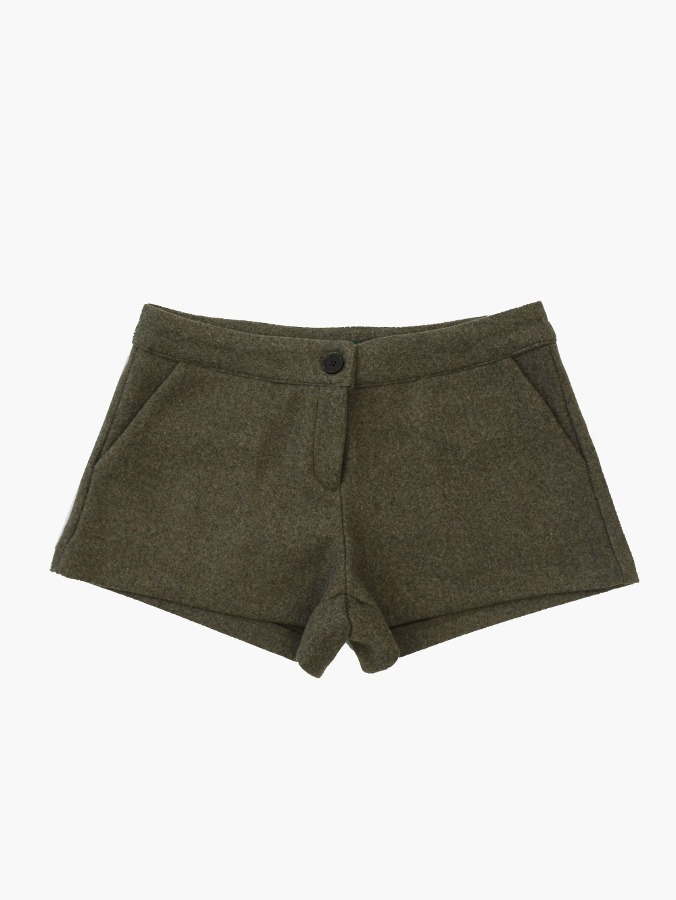 winter low rise shorts